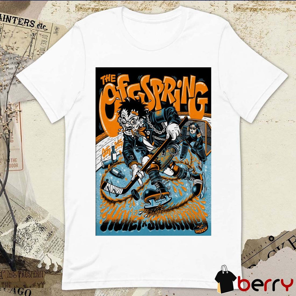 Poster The Offspring Stockholm Sweden October 9 2025 t-shirt