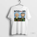 Official Potus Jame Washington And Lincoln T Shirt