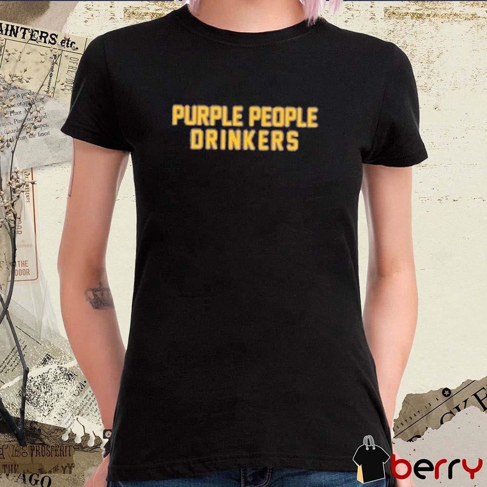 Purple People Drinkers Minnesota Vikings t-shirt