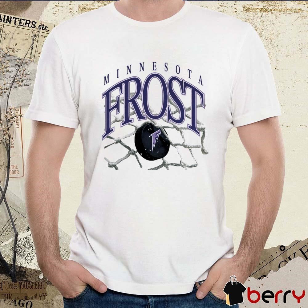 Pwhl Minnesota Frost x Peace Collective t-shirt