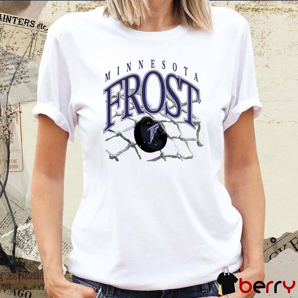 Pwhl Minnesota Frost x Peace Collective t-shirt
