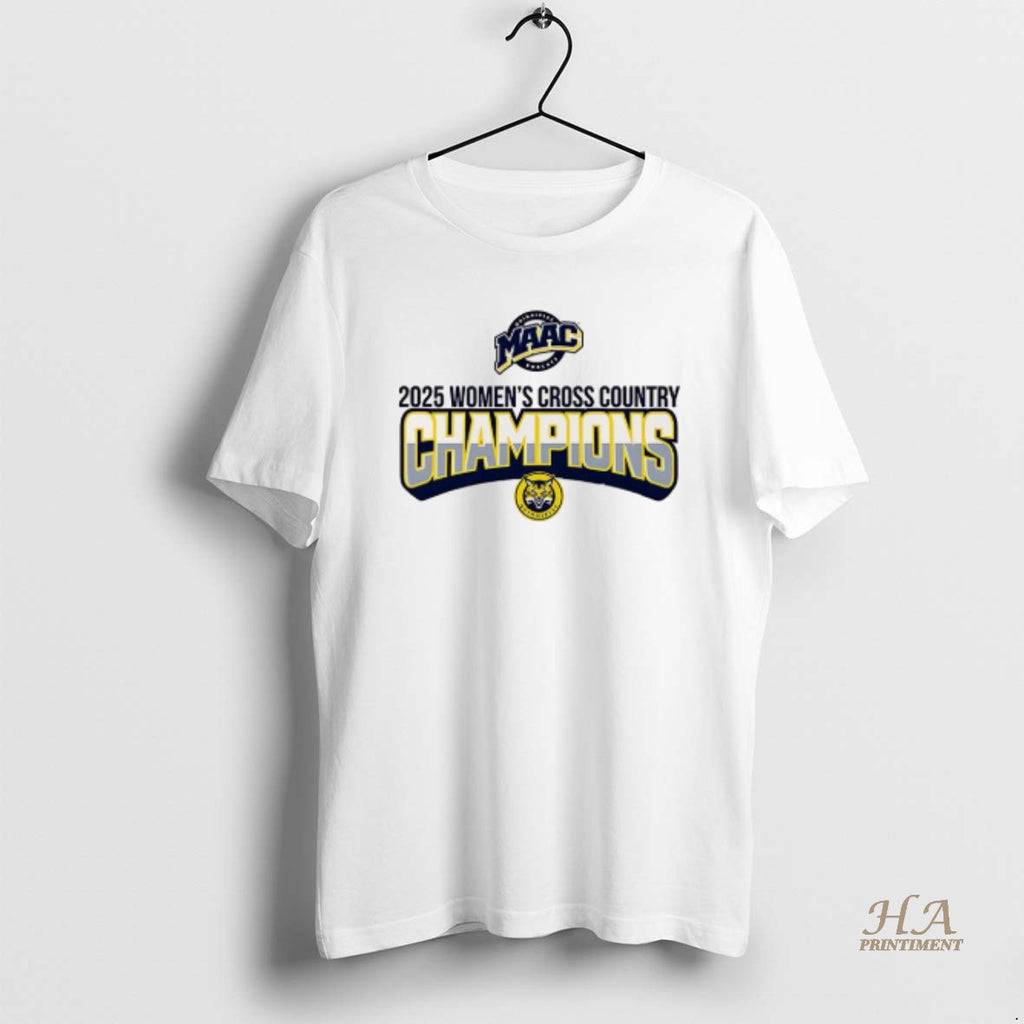 Official Quinnipiac University 2025 Womens Cross Country Champions
