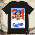RIP Fernando Valenzuela Los Angeles Dodgers 1960-2024 QEPD Caricature t-shirt
