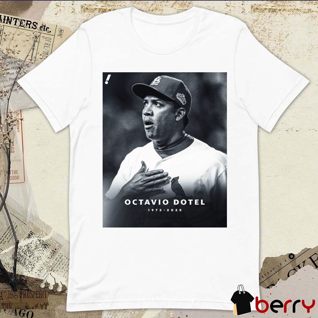 RIP Former 15-year MLB vet and World Series winner Octavio Dotel 1973-2025 Poster t-shirt