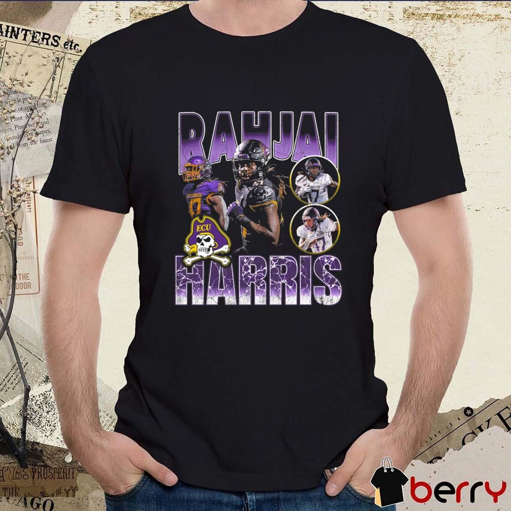 Rahjai Harris ECU East Carolina Vintage Graphic Pepper t-shirt