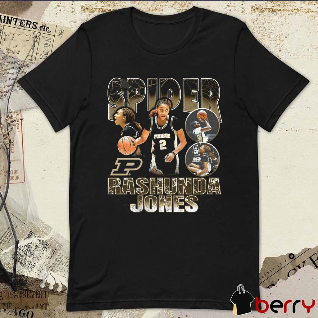 Rashunda Jones Purdue Boilermakers NCAA 90s Graphic t-shirt