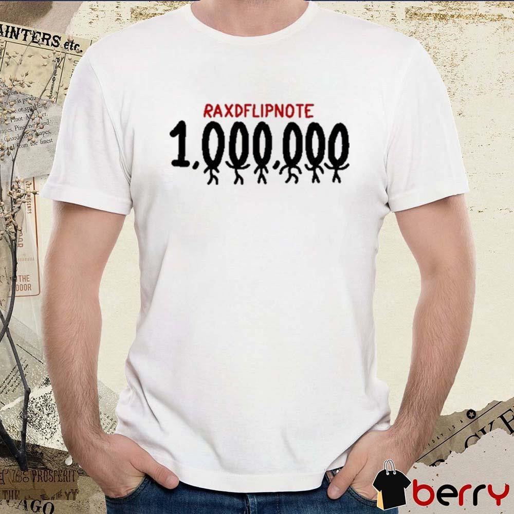 Raxdflipnote One Million t-shirt