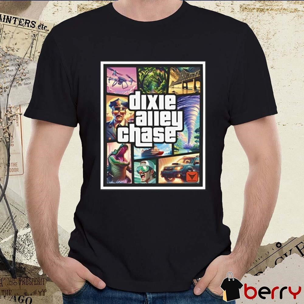 Reed Timmer, Phd Dixie Alley Chase Rockstar t-shirt