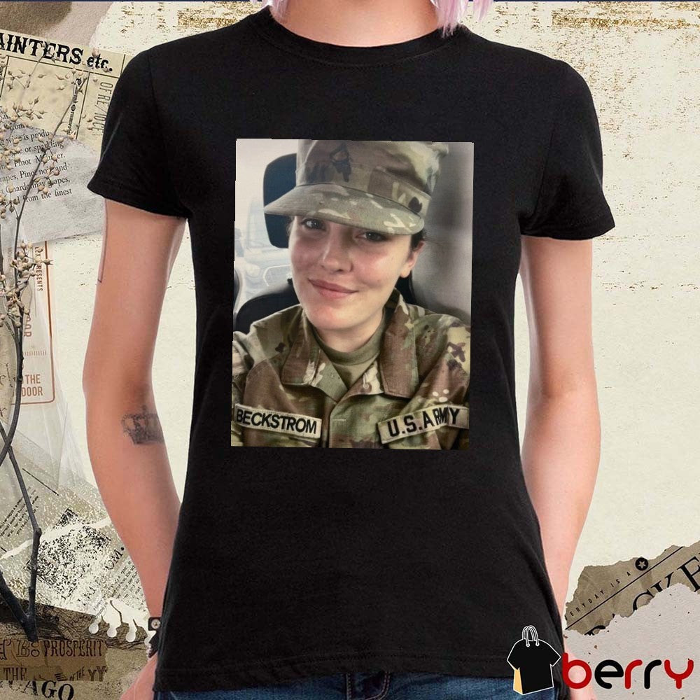 Rest In Peace U.S. Army Specialist Sarah Beckstrom 2005 – 2025 Poster t-shirt