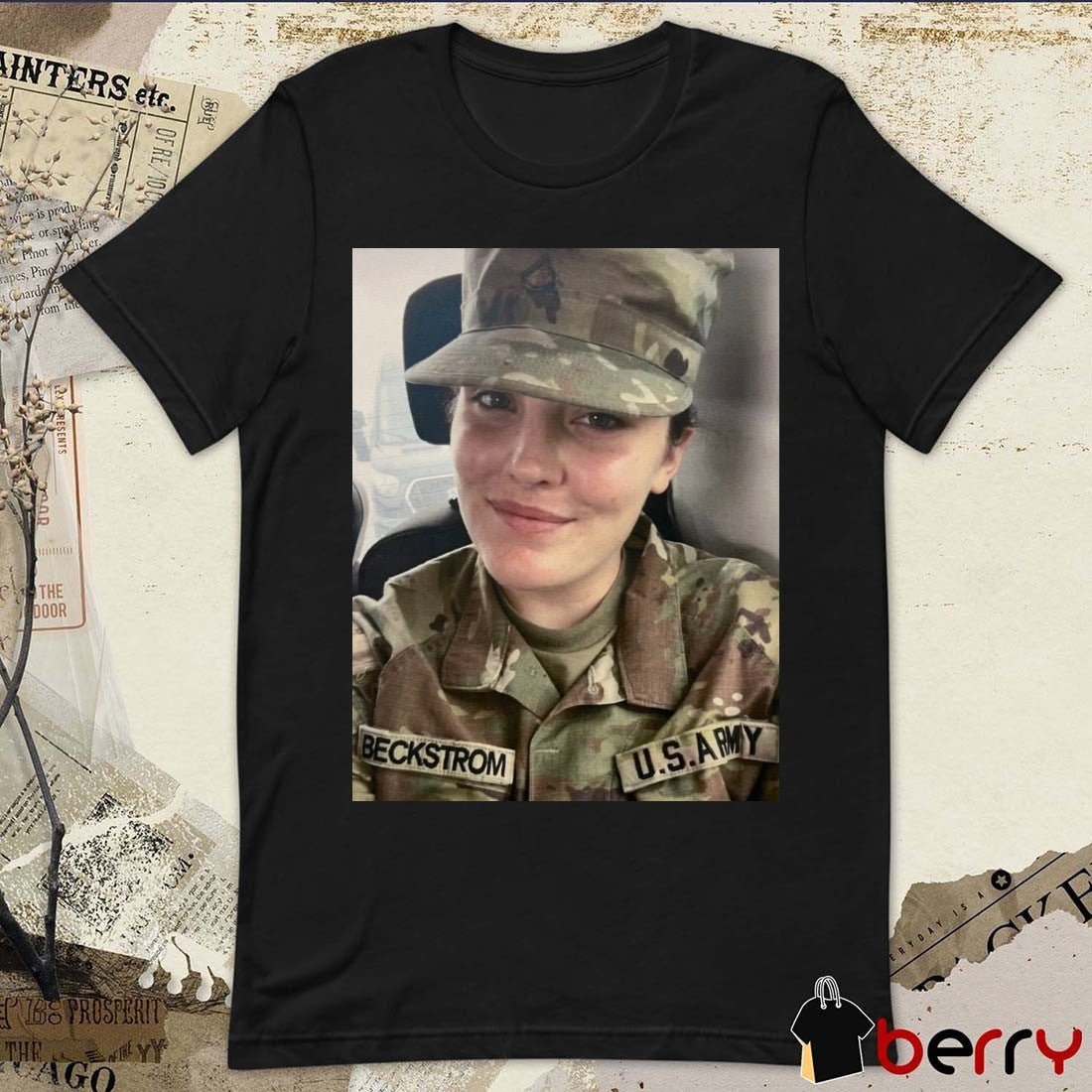 Rest In Peace U.S. Army Specialist Sarah Beckstrom 2005 – 2025 Poster t-shirt