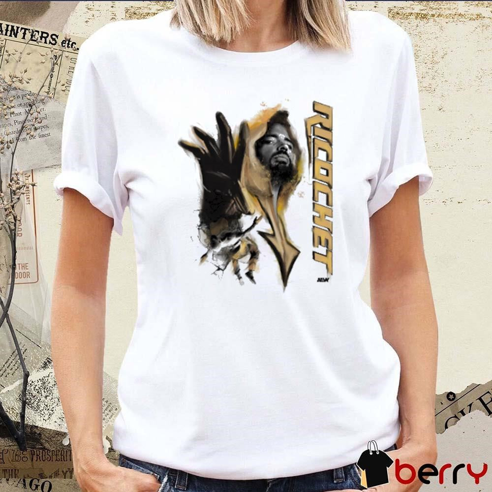 Ricochet – Unstoppable AEW t-shirt