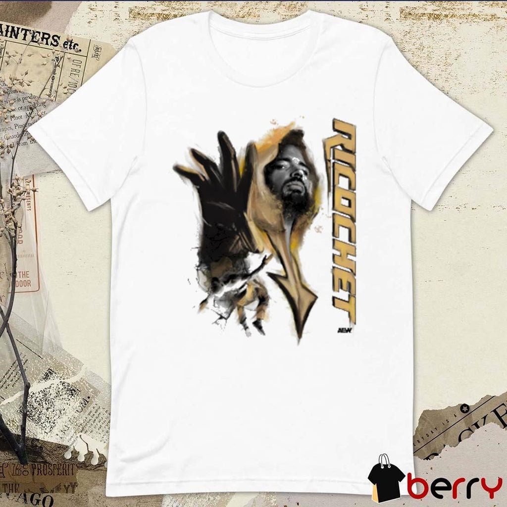 Ricochet – Unstoppable AEW t-shirt