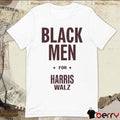 Rob Wearing Black Men For Harris Walz 2024 t-shirt