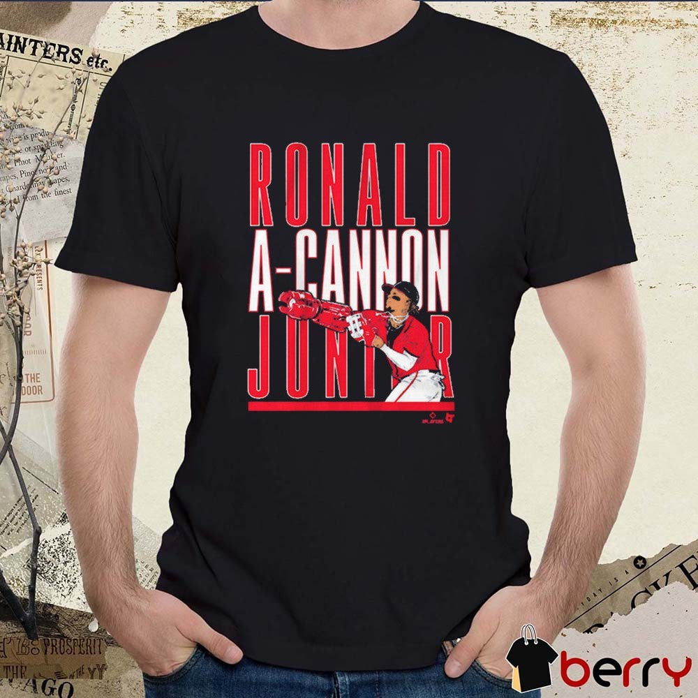Ronald Acuña Jr A-Cannon Jr Atlanta Braves MLB 2025 Graphic t-shirt