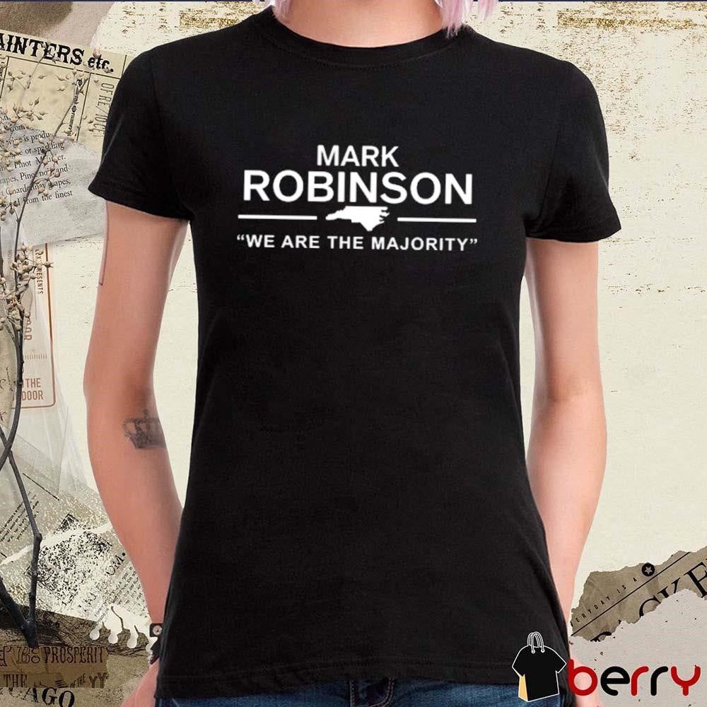 Roxan Wetzel Mark Robinson We Are The Majority t-shirt