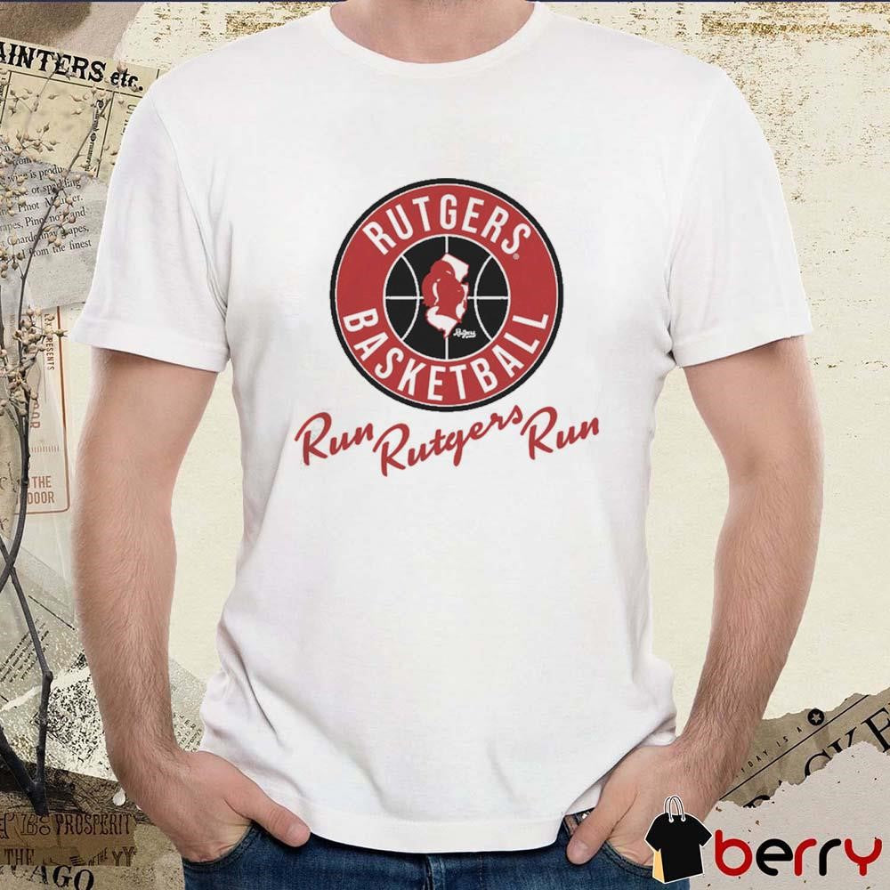 Run Rutgers Run Basketball Vintage t-shirt