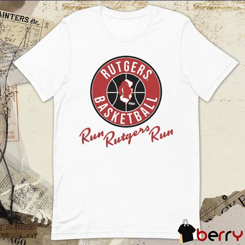 Run Rutgers Run Basketball Vintage t-shirt
