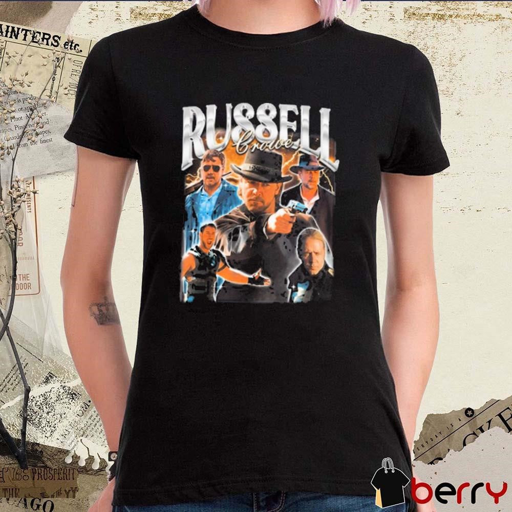 Russell Crowe Vintage Retro 90s Graphic t-shirt