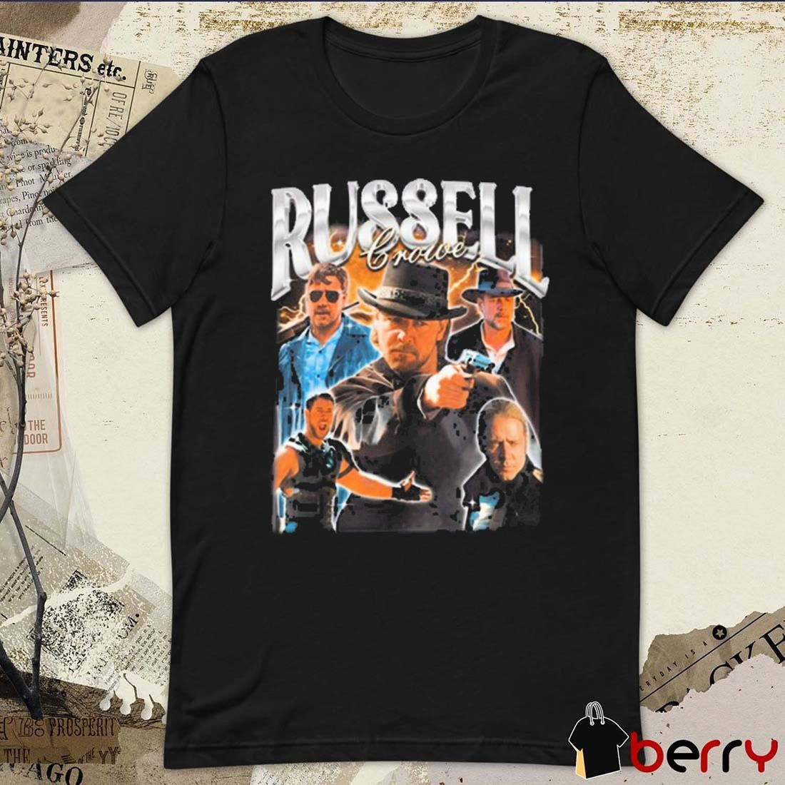 Russell Crowe Vintage Retro 90s Graphic t-shirt