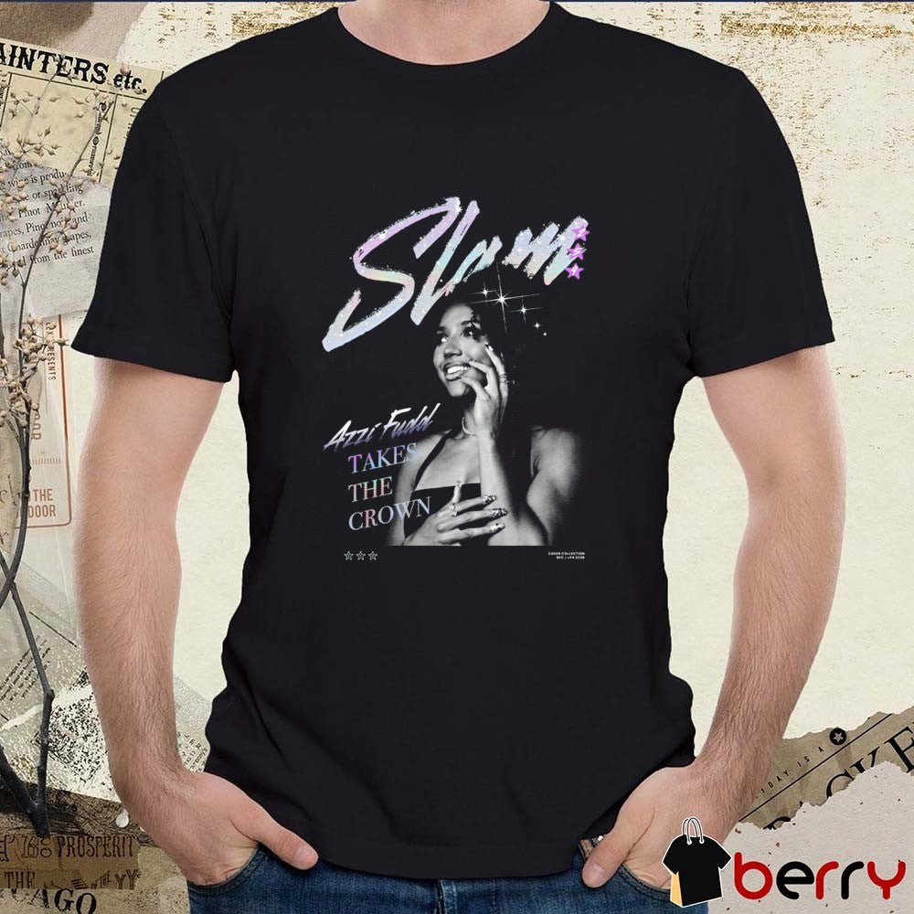 SLAM Cover Azzi Fudd Takes The Crown Remix UConn Huskies 2025 t-shirt