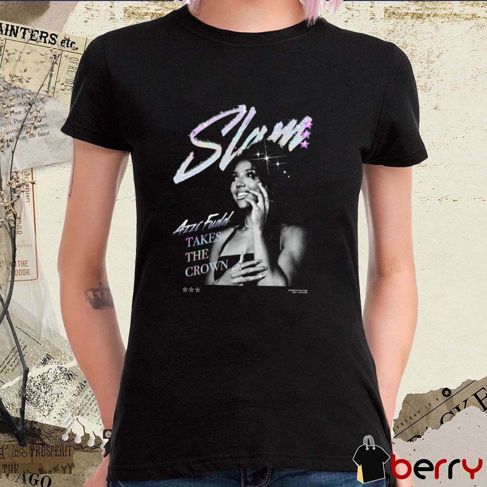 SLAM Cover Azzi Fudd Takes The Crown Remix UConn Huskies 2025 t-shirt