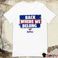 SMU Football Back Where We Belong t-shirt