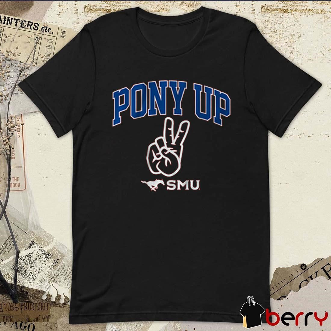 SMU Mustangs Football Pony Up t-shirt