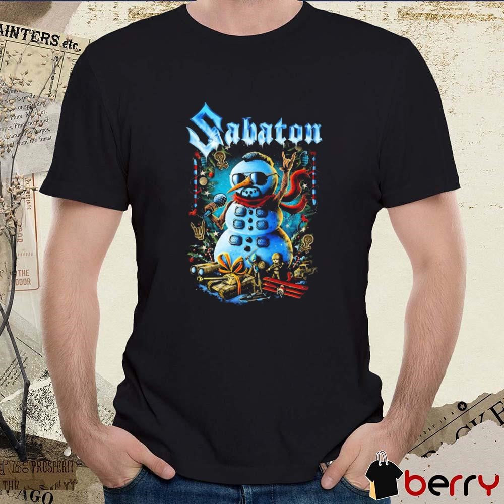 Sabaton All The Way X-mas 2024 t-shirt