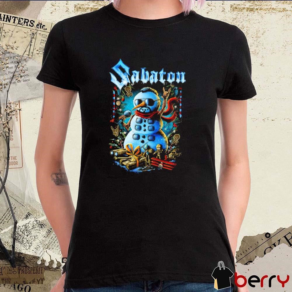 Sabaton All The Way X-mas 2024 t-shirt