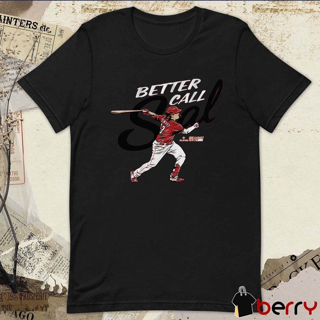 Sal Stewart Better Call Sal Cincinnati Reds MLB Graphic t-shirt