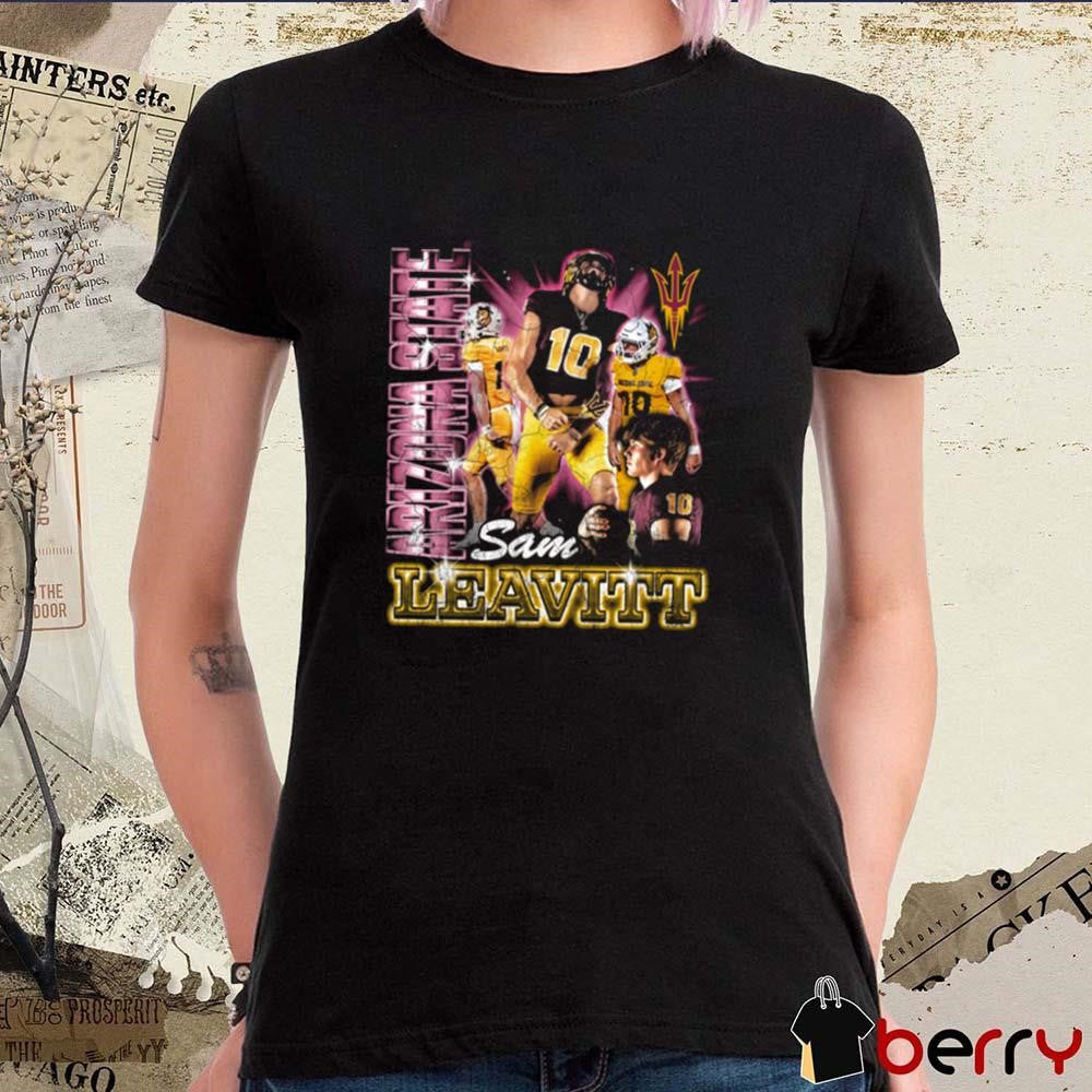 Sam Leavitt Arizona State Sun Devils Football 90s Graphic t-shirt