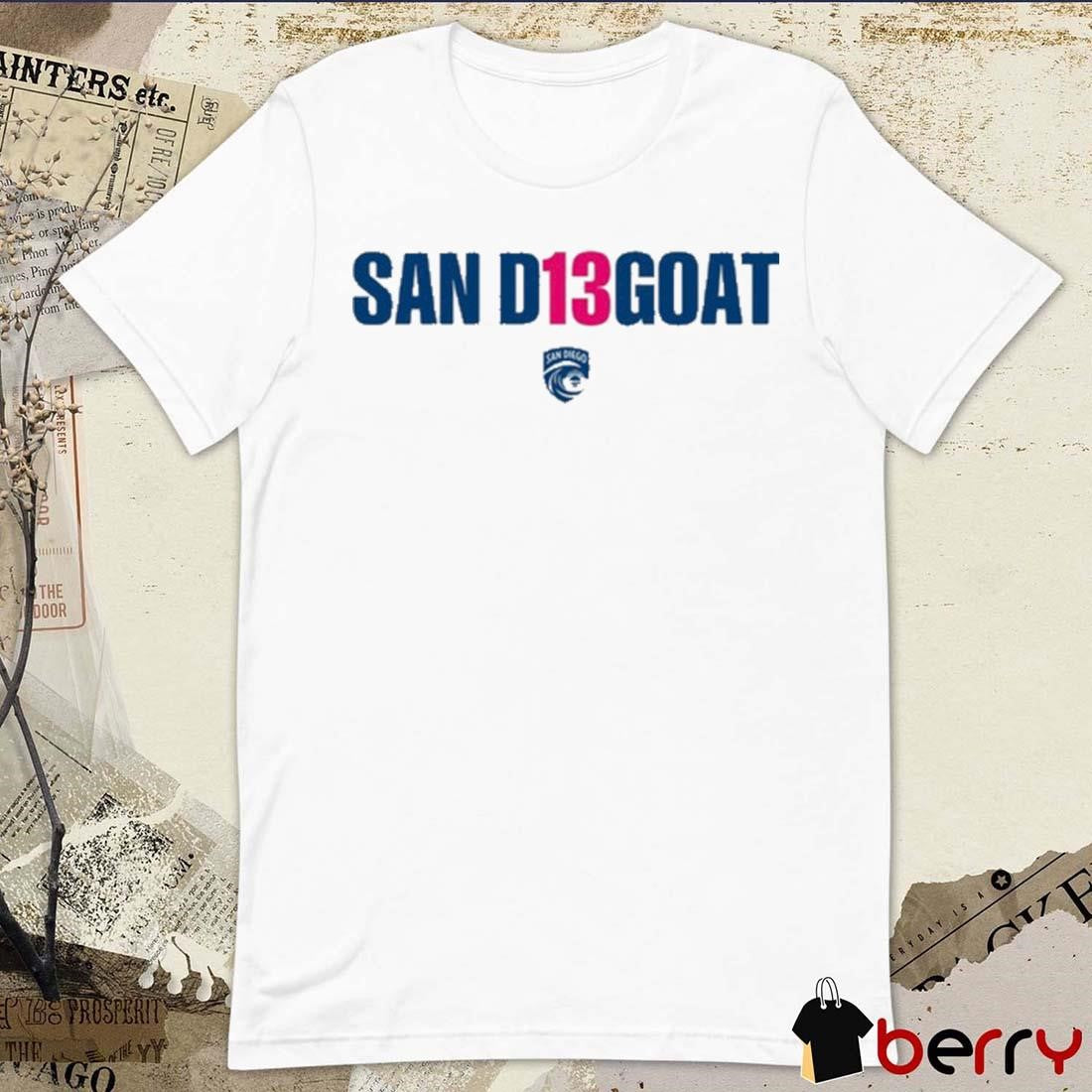 San D13goat San Diego t-shirt