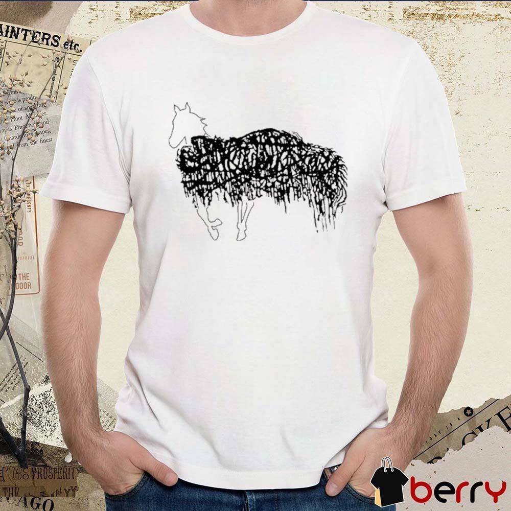 Sanguisugabogg Pony Cover Painting t-shirt