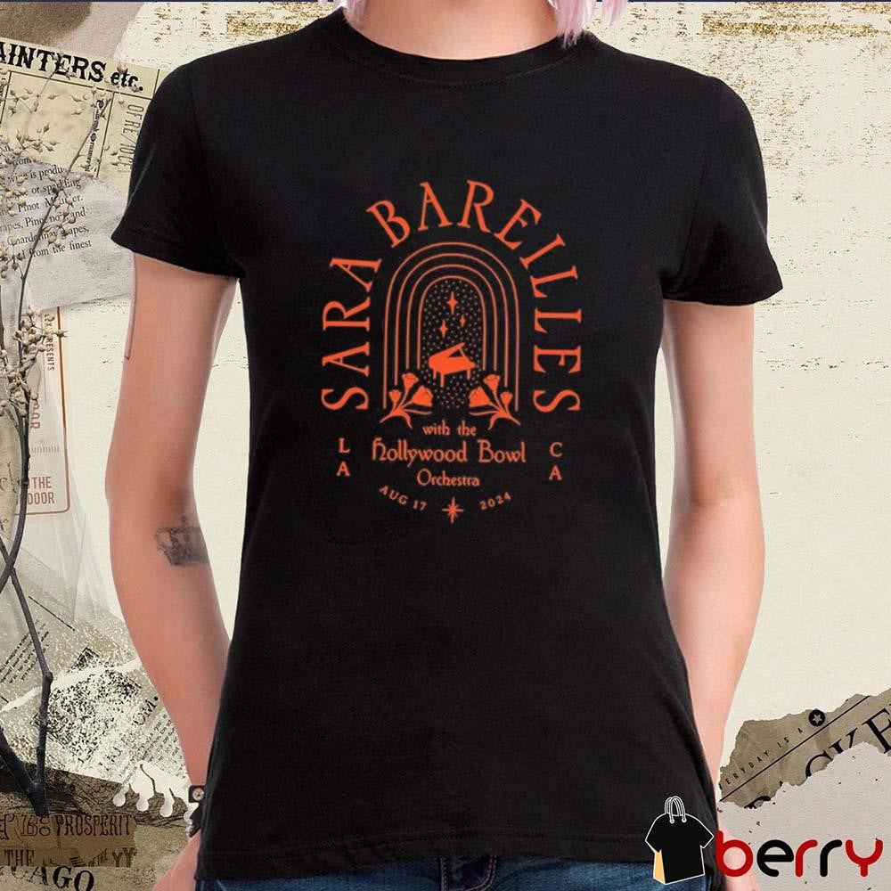 Sara Bareilles With The Hollywood Bowl Orchestra 2024 t-shirt