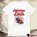 Saturdays Are For The Dads Push Mower Barstool Sports Graphic t-shirt