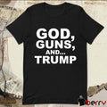 Scott Presler Wearing God Guns And Trump t-shirt