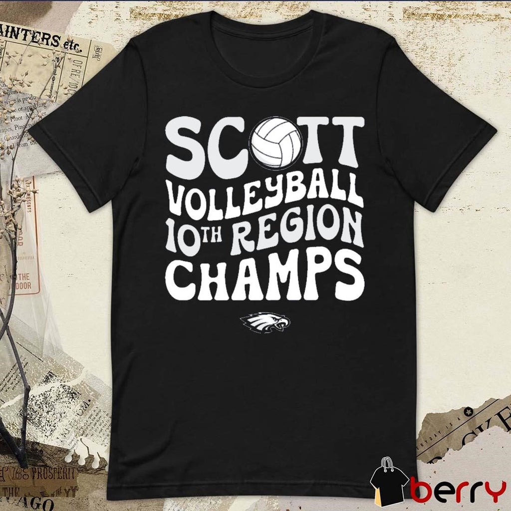 Scott Volleyball 10th Region Champs 2024 t-shirt