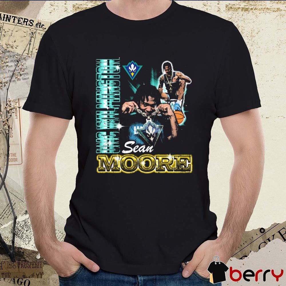 Sean Moore UNC Wilmington Seahawks 90s Graphic t-shirt