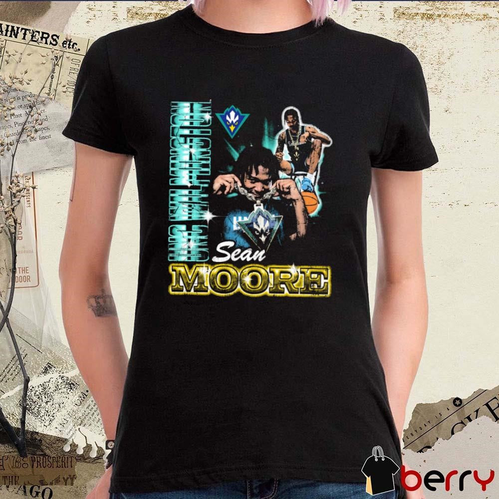Sean Moore UNC Wilmington Seahawks 90s Graphic t-shirt