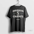 Official Seattle Mariners 2025 Al West Division Champions Seize The Moment 2 Sided
