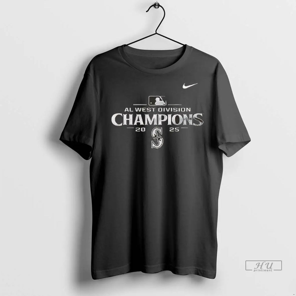 Official Seattle Mariners Al West Division Champions Sea Us Rise 2 Sided T Shirt