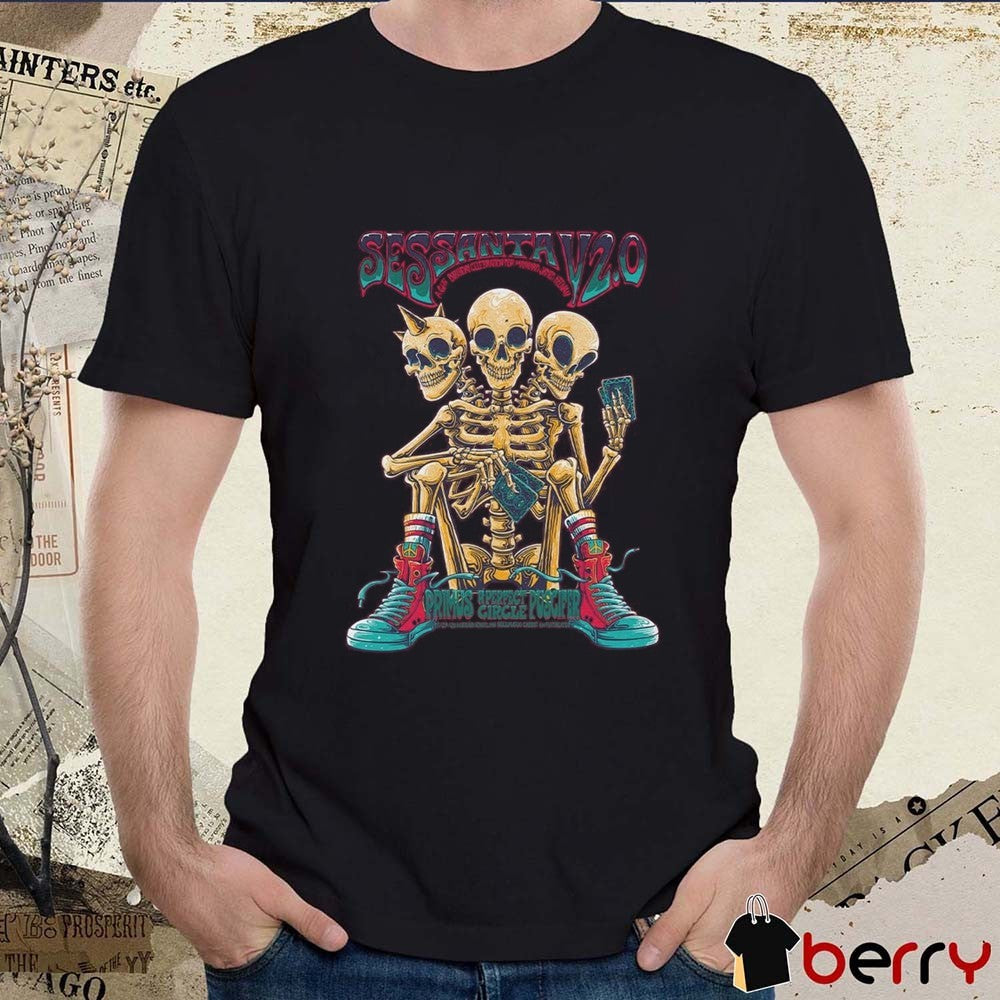 Sessanta V2.0 Primus, A Perfect Circle and Puscifer Maryland Heights MO Hollywood Casino Amphitheatre 5 29 2025 t-shirt