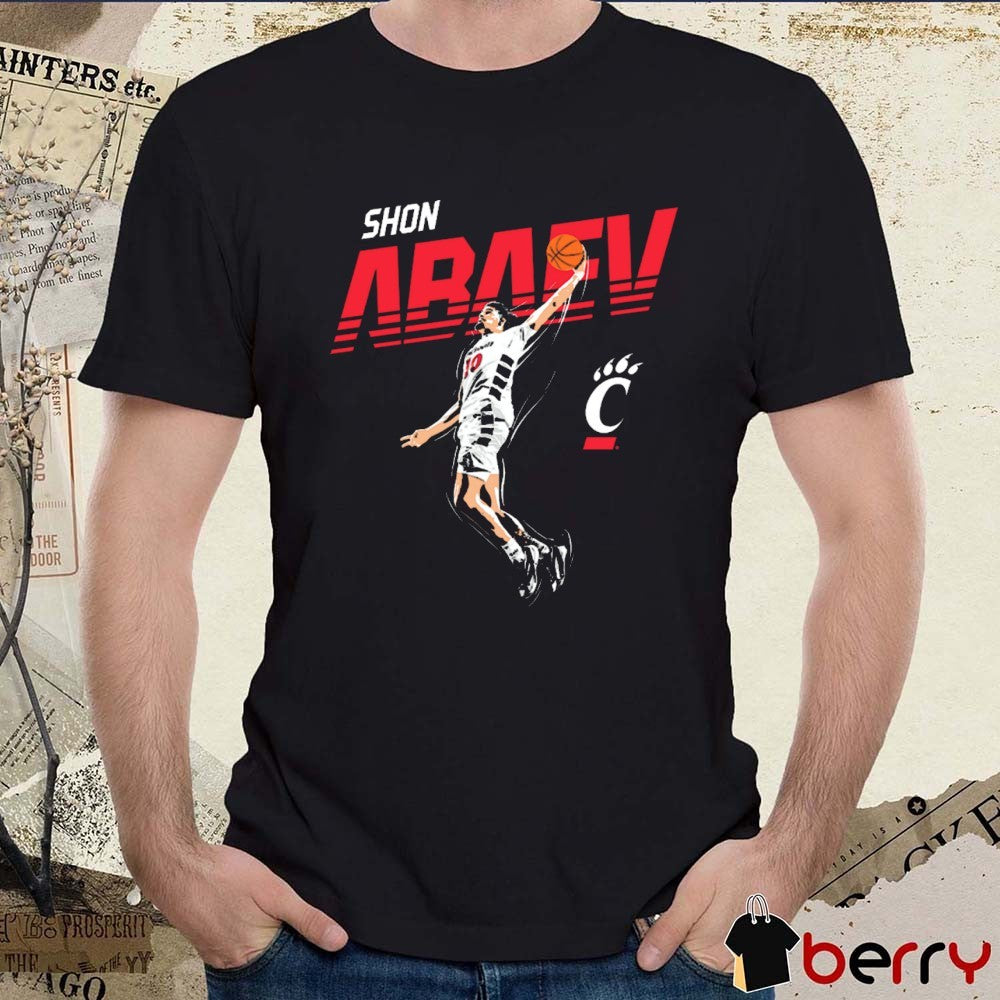 Shon Abaev Slam Dunk Cincinnati Bearcats Volleyball t-shirt