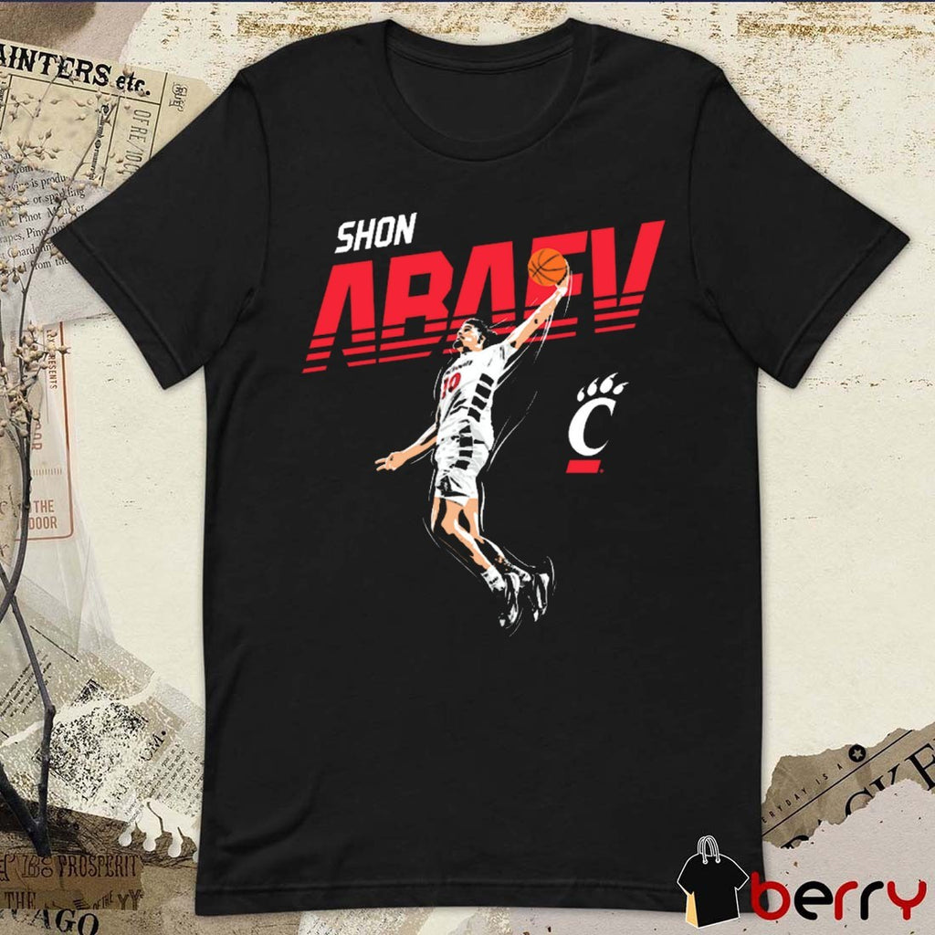 Shon Abaev Slam Dunk Cincinnati Bearcats Volleyball t-shirt