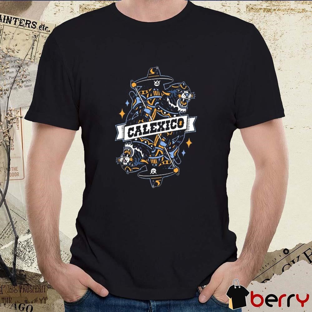 Skeleton And Tiger Calexico 2024 t-shirt