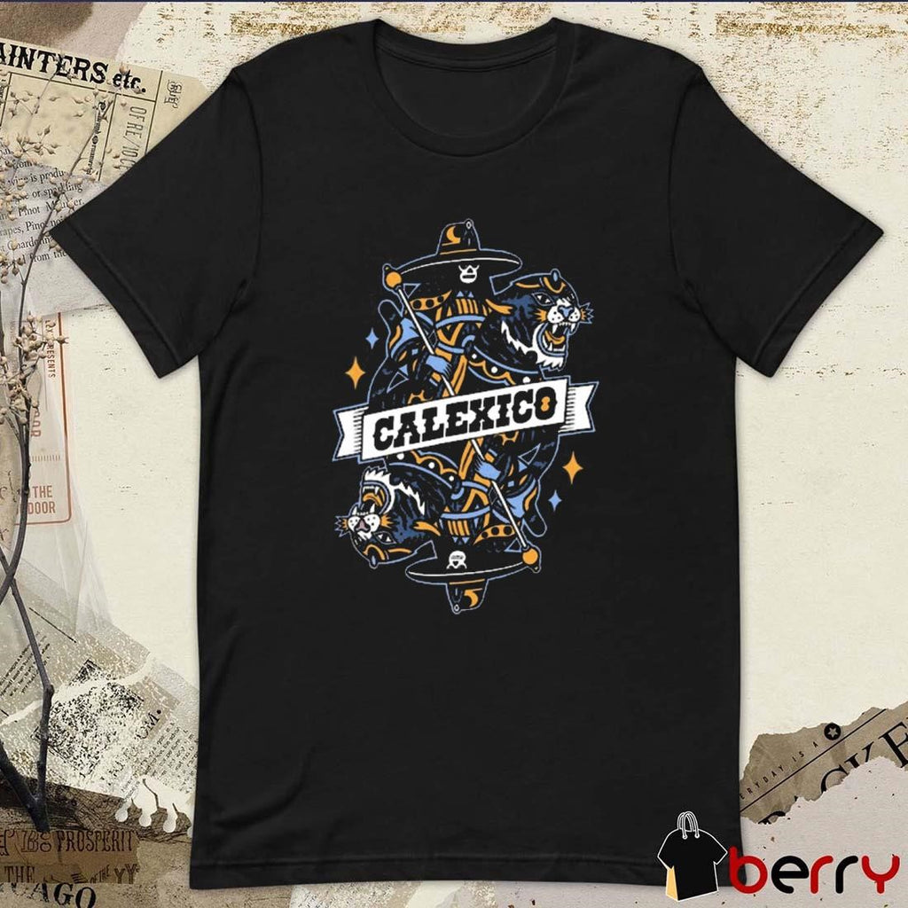 Skeleton And Tiger Calexico 2024 t-shirt