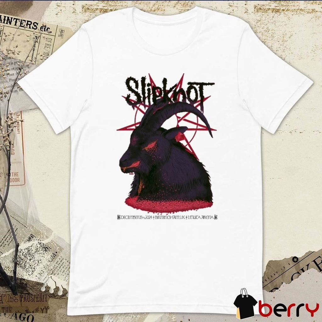 Slipknot Birmingham UK December 18 2024 Arena t-shirt