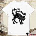 Social Distortion Black Kat Meow t-shirt