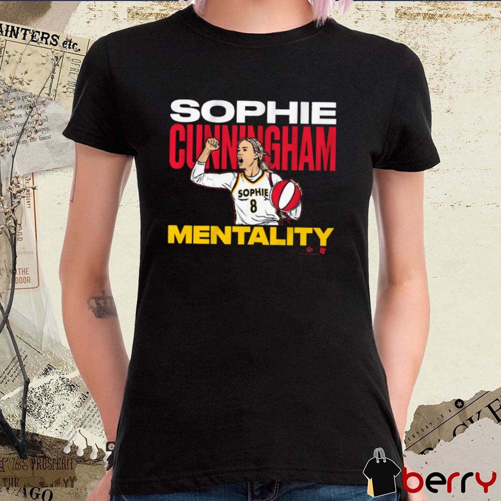Sophie Cunningham Mentality Indiana Fever Basketball Graphic t-shirt