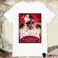 South Carolina Gamecock Football 2025 Season Garnet And Black Spring Game Friday April 18th Poster t-shirt